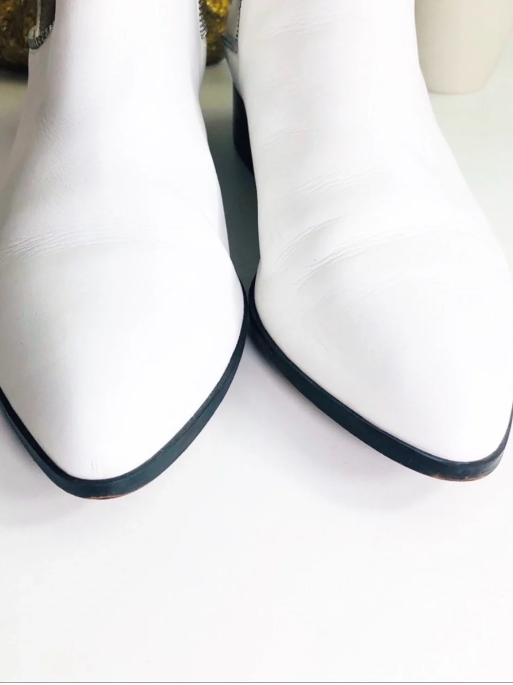 Halogen Nordstrom Piper Ankle Boots Zipper Edges